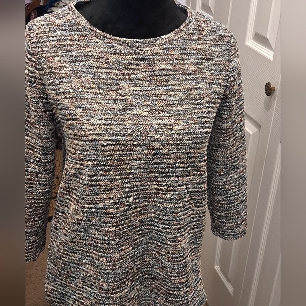 Loft Outlet Multi Colored Pullover  Sweater  Size S